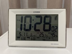 シチズン　卓上　目覚まし時計